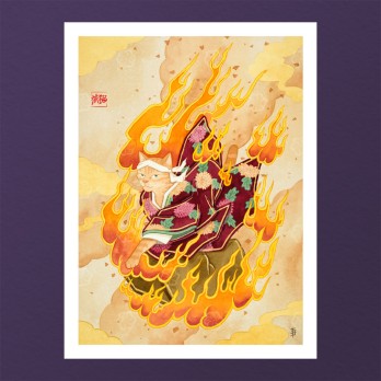 Kagutsuchi - Tirage Fine Art