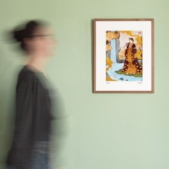 Tatsuta - Peinture originale