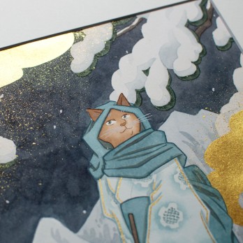 Yuki-onna - Peinture originale