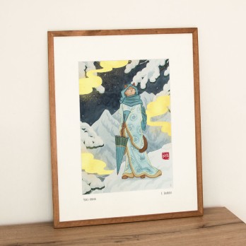 Yuki-onna - Peinture originale