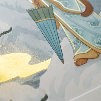 Yuki-onna - Peinture originale