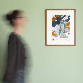 Yuki-onna - Peinture originale