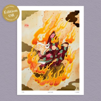 Affiche Kagutsuchi édition OR
