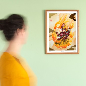 Affiche Kagutsuchi édition OR