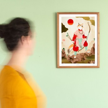 Affiche Amaterasu édition OR