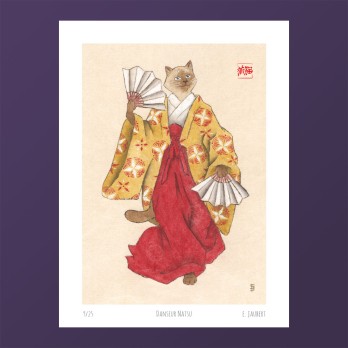 Danseur Natsu│Tirage d'art