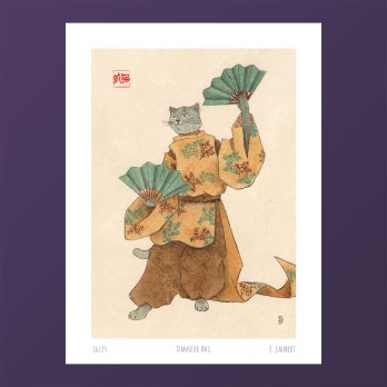 Danseur Aki│Tirage d'art