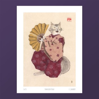 Danseur Kiku│Tirage d'art