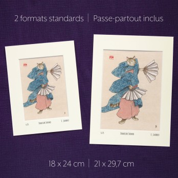 Danseur Shimo│Tirage d'art