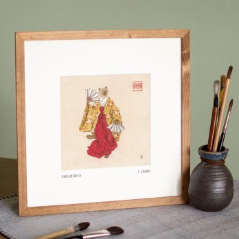 Danseur Natsu│Peinture originale