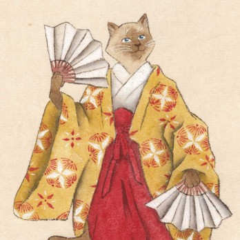 Danseur Natsu│Peinture originale