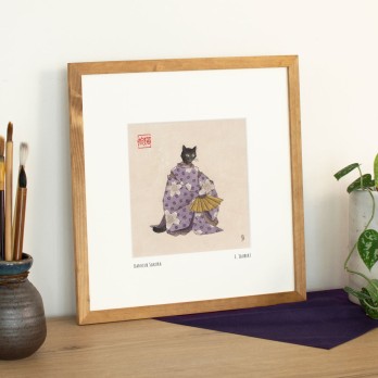 Danseur Sakura│Peinture originale