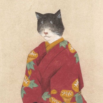 Danseur Asagao│Peinture originale