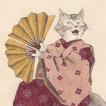 Danseur Kiku│Peinture originale