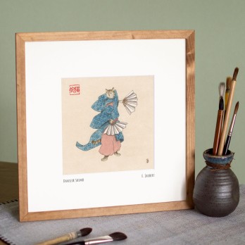 Danseur Shimo│Peinture originale