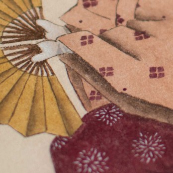 Danseur Kiku│Peinture originale