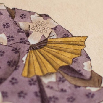 Danseur Sakura│Peinture originale