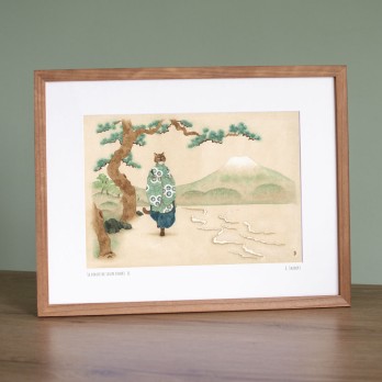Sur la grève│Peinture originale