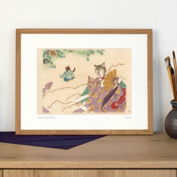Sieur Inari planche VI│Peinture originale