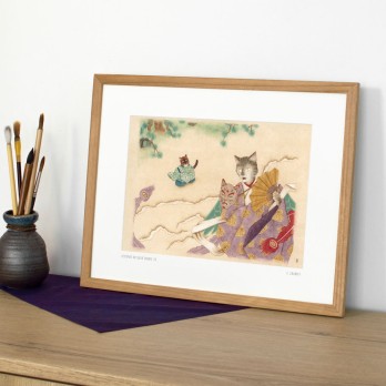 Sieur Inari planche VI│Peinture originale