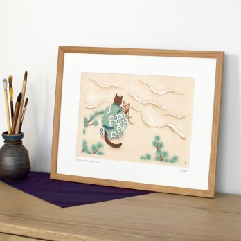 Sieur Inari planche VIII│Peinture originale