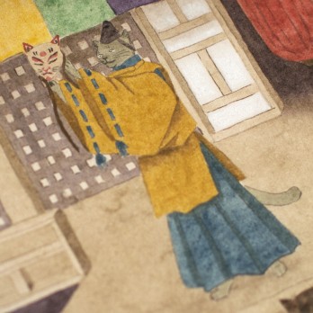 Sieur Inari planche IX│Peinture originale