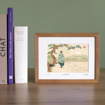 Sur la grève│Tirage d'art