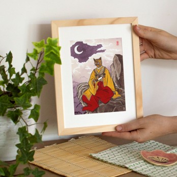La nonne Kyôshin - Tirage Fine Art